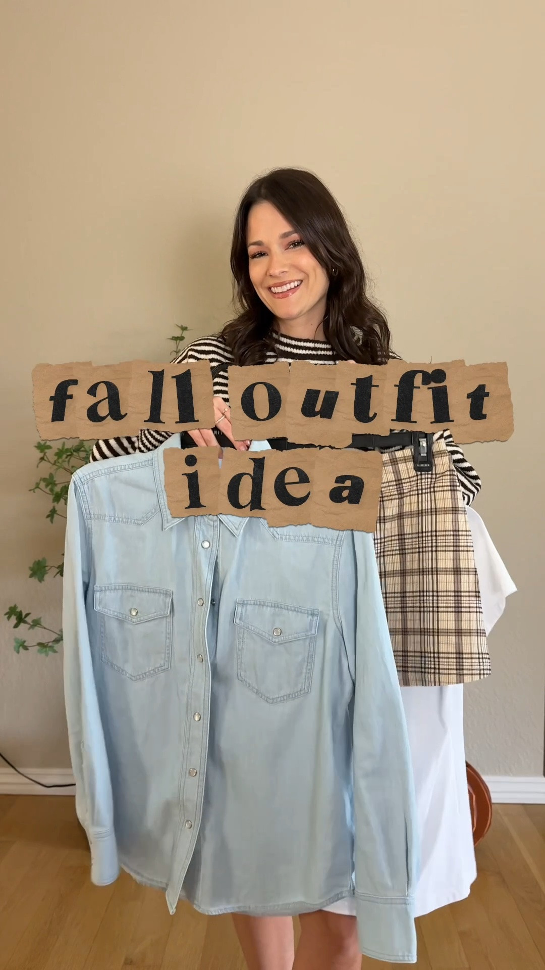 easy fall outfit with items you probably already have in your closet 🍂🧸 a denim shirt, skirt, and knee high boots

Plaid skirt, fall style, fall outfit inspo, easy outfit, denim button up, denim shirt, brown boots, brown knee high boots, boots outfit, outfit inspo, GDWM, brown skirt, fall fashion,

#LTKgrwm #LTKootd #LTKPetite