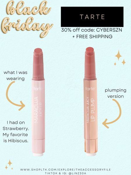 This sale has been extended! 

I love these lip balms- they’re like tinted moisturizers for your lips, so you get the color of lipstick, the hydration of a lip balm, and look of a gloss. 

Stocking stuffer, Black Friday, cyber week, cyber weekend, cyber Monday, teen gifts, gifts for her, makeup, Tarte cosmetics, maracuja juicy lip #blushpink #winterlooks #winteroutfits #winterstyle #winterfashion #wintertrends #shacket #jacket #sale #under50 #under100 #under40 #workwear #ootd #bohochic #bohodecor #bohofashion #bohemian #contemporarystyle #modern #bohohome #modernhome #homedecor #amazonfinds #nordstrom #bestofbeauty #beautymusthaves #beautyfavorites #goldjewelry #stackingrings #toryburch #comfystyle #easyfashion #vacationstyle #goldrings #goldnecklaces #fallinspo #lipliner #lipplumper #lipstick #lipgloss #makeup #blazers #primeday #StyleYouCanTrust #giftguide #LTKRefresh #LTKSale #springoutfits #fallfavorites #LTKbacktoschool #fallfashion #vacationdresses #resortfashion #summerfashion #summerstyle #rustichomedecor #liketkit #highheels #Itkhome #Itkgifts #Itkgiftguides #springtops #summertops #Itksalealert #LTKRefresh #fedorahats #bodycondresses #sweaterdresses #bodysuits #miniskirts #midiskirts #longskirts #minidresses #mididresses #shortskirts #shortdresses #maxiskirts #maxidresses #watches #backpacks #camis #croppedcamis #croppedtops #highwaistedshorts #goldjewelry #stackingrings #toryburch #comfystyle #easyfashion #vacationstyle #goldrings #goldnecklaces #fallinspo #lipliner #lipplumper #lipstick #lipgloss #makeup #blazers #highwaistedskirts #momjeans #momshorts #capris #overalls #overallshorts #distressesshorts #distressedjeans #whiteshorts #contemporary #leggings #blackleggings #bralettes #lacebralettes #clutches #crossbodybags #competition #beachbag #halloweendecor #totebag #luggage #carryon #blazers #airpodcase #iphonecase #hairaccessories #fragrance #candles #perfume #jewelry #earrings #studearrings #hoopearrings #simplestyle #aestheticstyle #designerdupes #luxurystyle #bohofall #strawbags #strawhats #kitchenfinds #amazonfavorites #bohodecor #aesthetics 


#LTKGiftGuide #LTKCyberweek #LTKbeauty