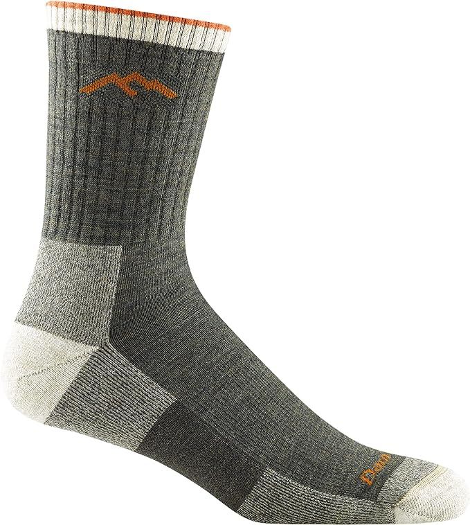 Darn Tough mens Hiker Merino Wool Micro Crew Socks Cushion | Amazon (US)