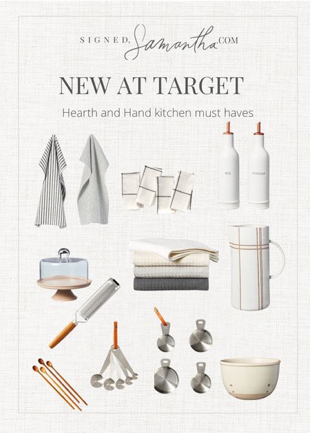 New at target. Hearth and Hand. Kitchen must haves. Striped pitcher. Olive oil dispensers. Striped napkins. Berry bowl. Cake stand. Target finds  

#LTKstyletip #LTKhome #LTKFind