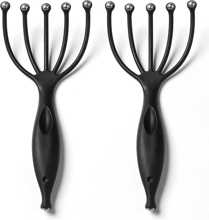 Head Massager,Protable Handheld SPA Scalp Massage Tool for Deep Relaxation & Stress Reduction Wet... | Amazon (US)
