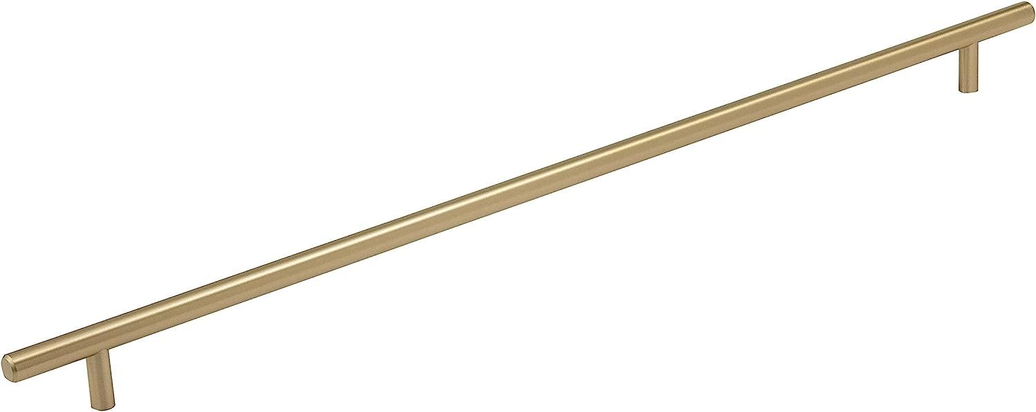 Amerock Bar Pulls 7-9/16 in (192 mm) Center-to-Center Golden Champagne Cabinet Pull - 1 Pack | Amazon (US)