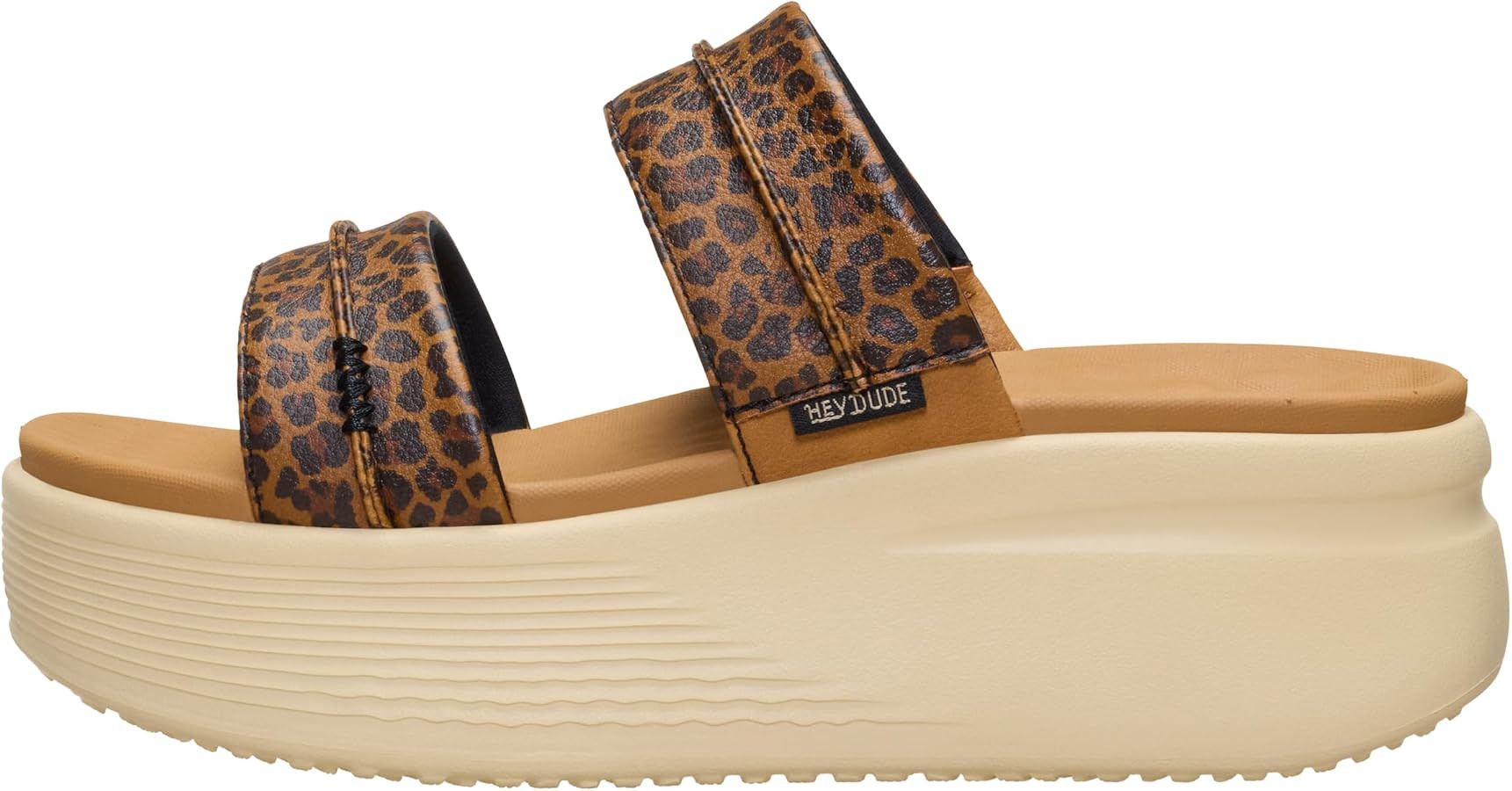 HEYDUDE Womens Austin Slide Classic Platform Sandal | Lightweight Everyday Slide with Contoured E... | Amazon (US)