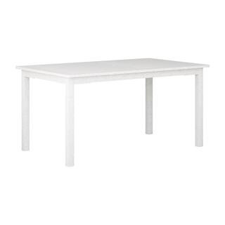 CorLiving Miramar White Wood Outdoor Dining Table PEX-377-T - The Home Depot | The Home Depot