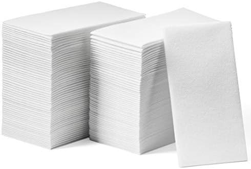 Lintext Disposable Linen-Feel Guest Towels - 12" x 17" Cloth-Like Hand Towels - Soft And Absorben... | Amazon (US)