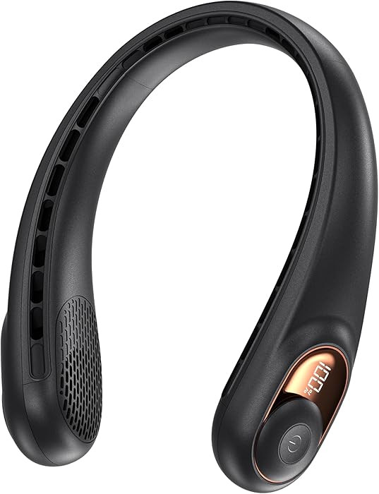 KIDEE Neck Fan, Portable Bladeless Neck Fans, Upgrade 360\u00b0 Airflow, Super Quiet, 3 Speeds, 4... | Amazon (US)