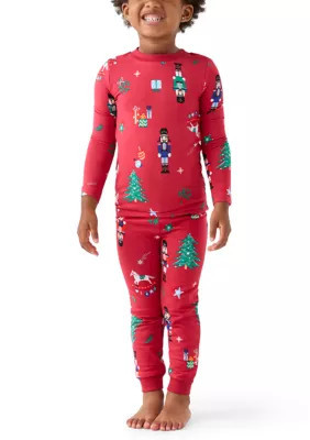 PAJAMARAMA Unisex Toddler Nutcracker Dreams Pajama Set | Belk