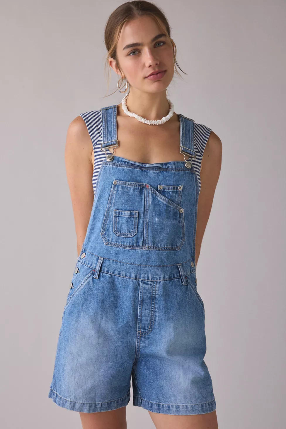Vintage By UO Denim Shortall | Urban Outfitters (US and RoW)