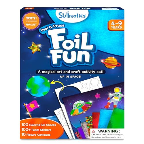 Skillmatics Foil Fun - Space, No Mess Art for Kids, Craft Kits & Supplies, DIY Creative Activity,... | Amazon (US)