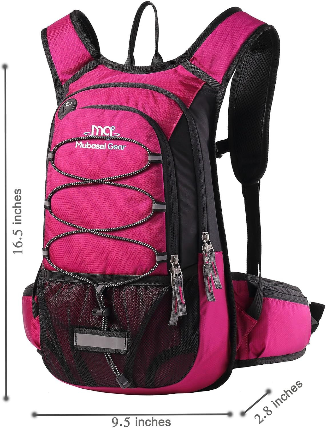 Mubasel Gear Insulated Hydration Backpack Pack with 2L BPA Free Bladder - Keeps Liquid Cool up to... | Amazon (US)