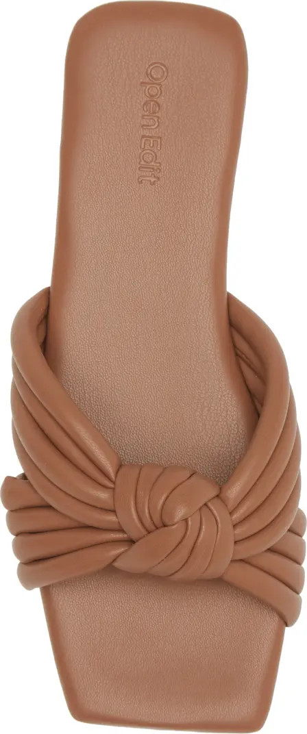 Lilah Knot Slide Sandal (Women) | Nordstrom