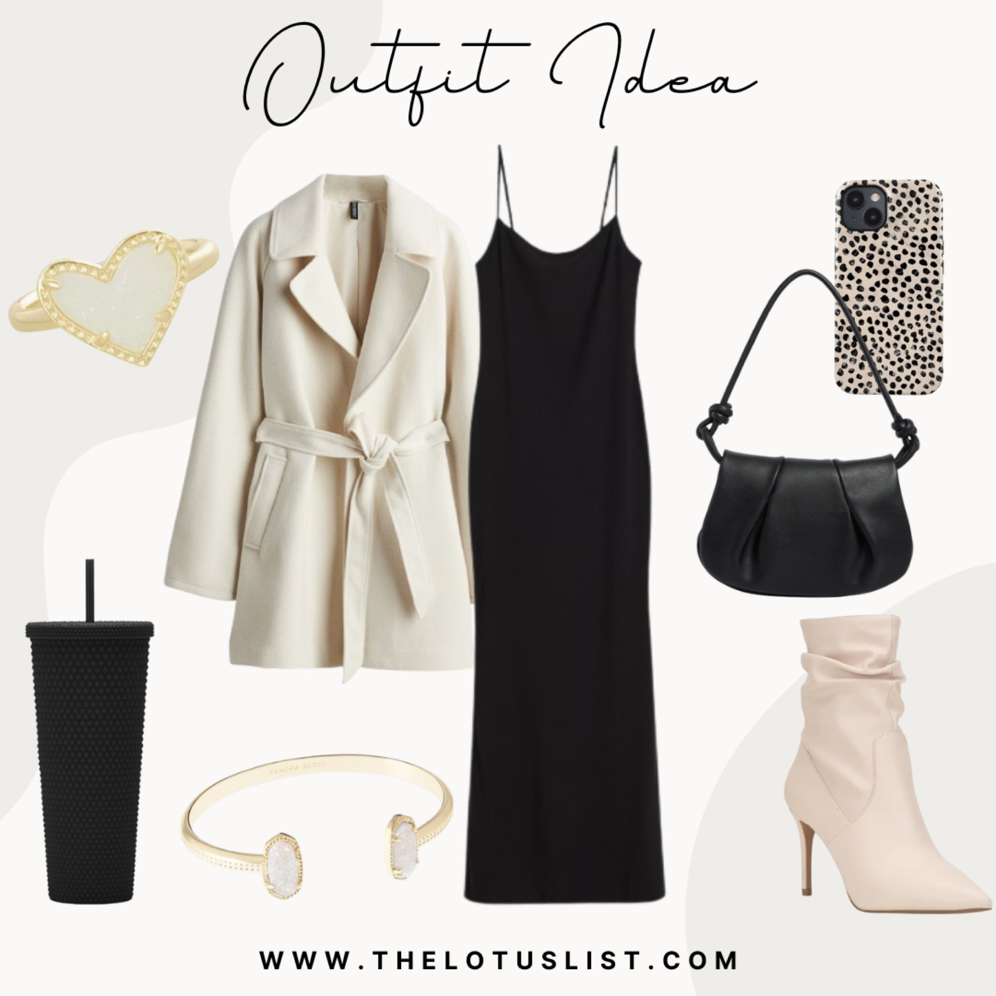 Outfit Idea

Ltkfindsunder100 / ltkfindsunder100 / LTKsalealert / LTKitbag / LTKshoecrush / Amazon / Amazon finds / H&M / H&M finds / black bodycon dress / black dress / ivory coat / beige coat / felt coat / fall coat / outerwear / black bag / black shoulder bag / shoulder bag / phone case / Dalmatian phone case / iPhone case / Starbucks cup / Starbucks tumbler / tumbler / black tumbler / Kendra Scott / Kendra Scott bracelet / Kendra Scott ring / boots / ankle boots / beige ankle boots / fall boots / fall outfit / fall outfits / outfit idea / outfit ideas 

#LTKSeasonal #LTKFallSale #LTKStyleTip