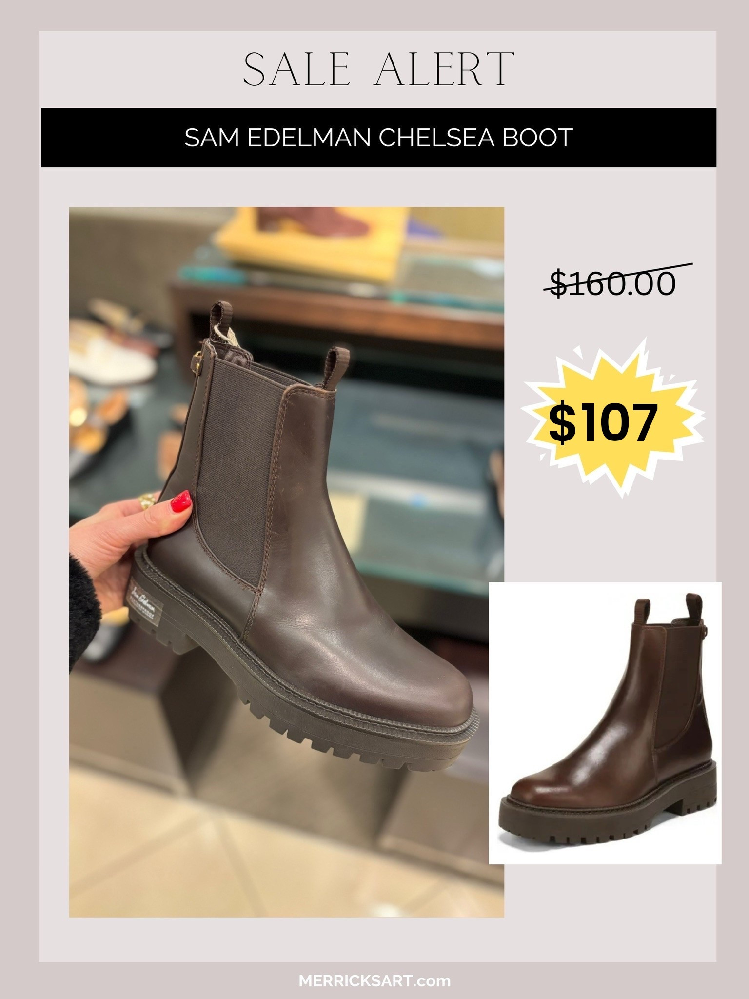 @samedelman boots on sale! Found the brown boots in stock and over $50 off! 

#LTKSaleAlert