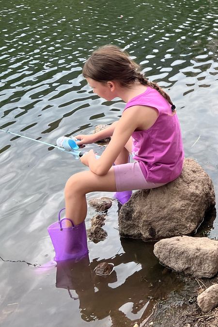 Rain boots for camping and fishing with kids is a great idea! These budget friendly ones make a cute gift and ship fast 

#LTKshoecrush #LTKtravel #LTKkids