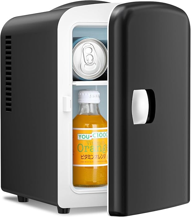 Antarctic Star Compact Refrigerator, Portable Mini Fridge, Skin Care 4L Capacity/6 Cans, for Bedr... | Amazon (US)