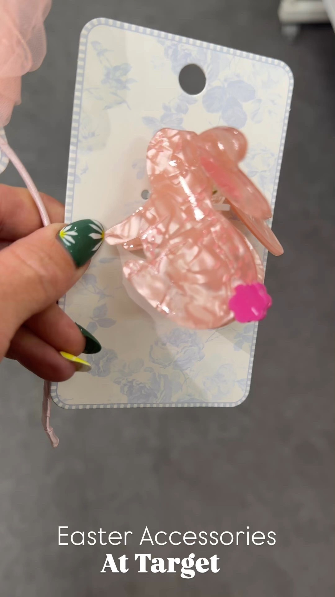 I can’t get enough of this bunny hair clip, a beast Easter basket stuffer for your girls! 

Easter basket ideas | girls | hair clips | target finds | Easter finds

#LTKSeasonal #LTKWatchNow