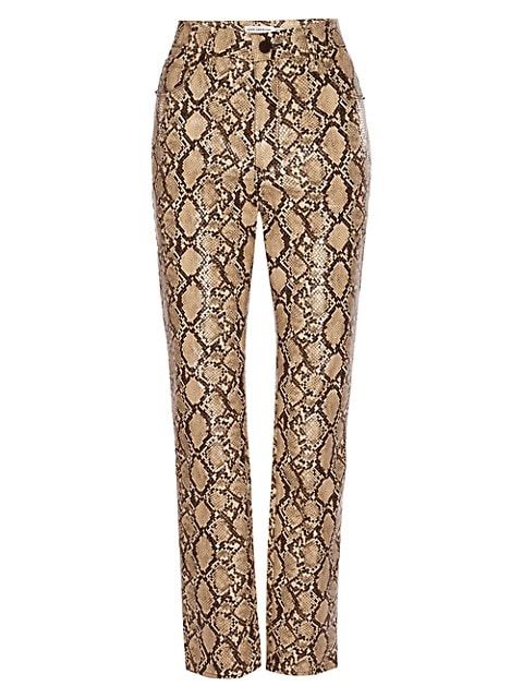 Good Classic Faux Snake Skin Pants | Saks Fifth Avenue