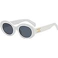 NaGgis Sunglasses Womens Sunglasses Y2k Unisex Square Trendy Shades Retro Fashion Vintage Protect... | Amazon (US)