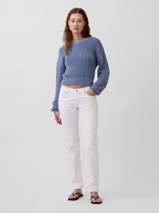 Low Rise '90s Slim Straight Jeans | Gap (US)