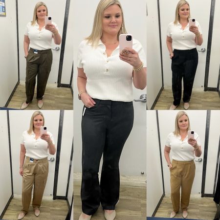 Old Navy work pants! Business casual. High rise. All are in size large  

#LTKMidsize #LTKWorkwear #LTKOver40