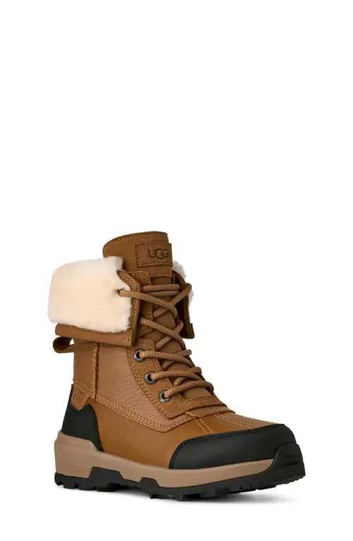 UGG(r) Kids' Adirondack XXV Waterproof Winter Boot in Chestnut at Nordstrom, Size 13 M | Nordstrom