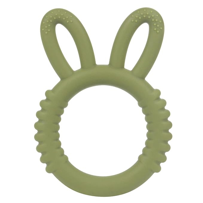 Silicone Babies Teethers Baby Teething Toys for Soothe Massage Sore Gums for 3-12 Months Infants,... | Amazon (US)