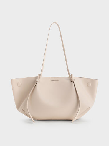 Calla Tote Bag
 - Oat | Charles & Keith UK