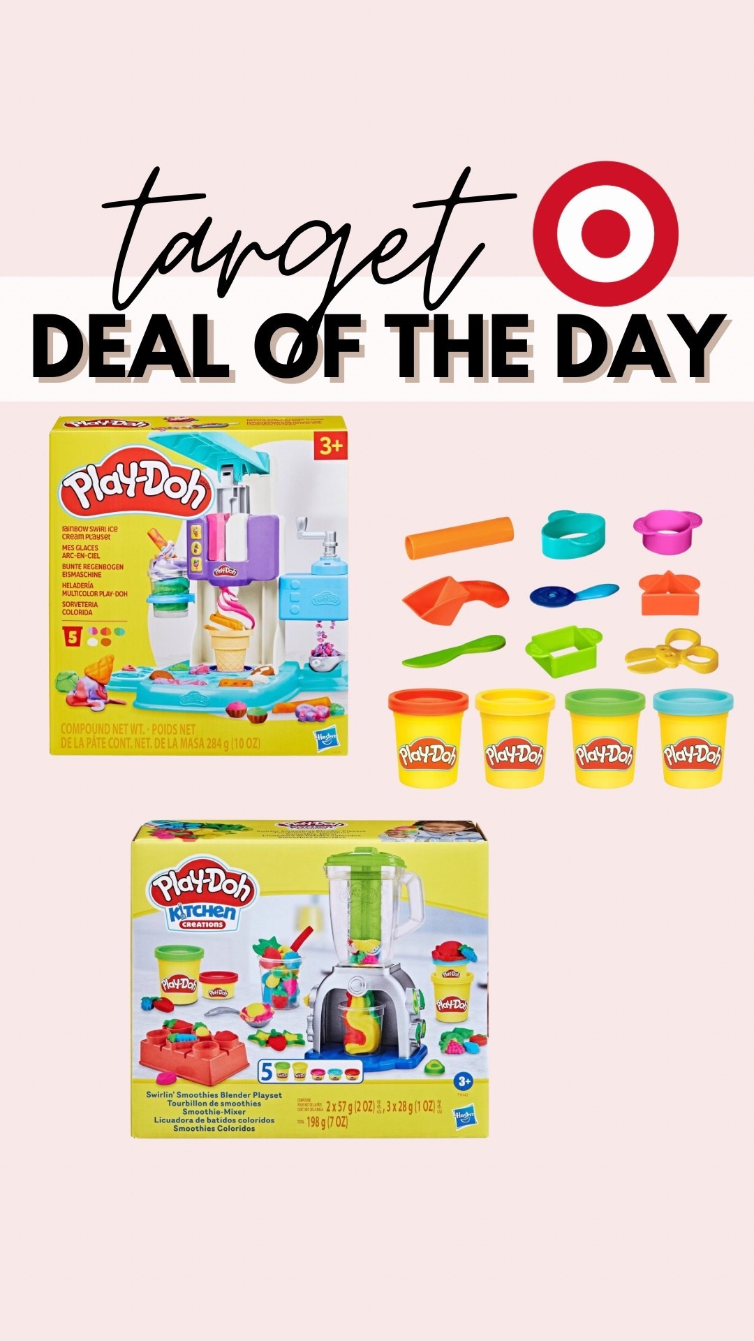 Target deal of the day 
Playdoh sets on sale 20% off 
Christmas gift 

#LTKBaby #LTKGiftGuide #LTKKids