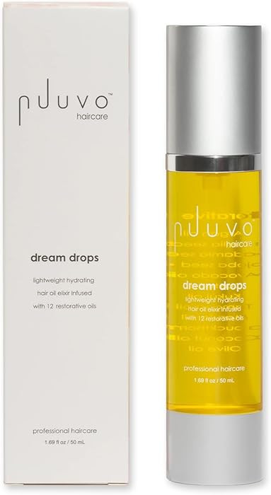 Dream Drops Hair Oil by Nuuvo - Ultra-Lightweight Hydrating Treatment with Castor, Jojoba, Avocad... | Amazon (US)