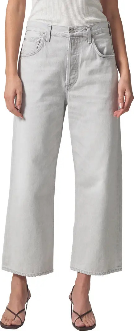 Citizens of Humanity Gaucho High Waist Wide Leg Organic Cotton Jeans | Nordstrom | Nordstrom