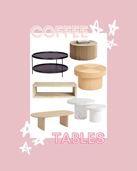 coffee tables / home favorites/ home furniture / living room decor / living room favorites/ round coffee tables / square coffee tables / marble coffee tables / wooden coffee tables 

#LTKHoliday #LTKSeasonal #LTKhome