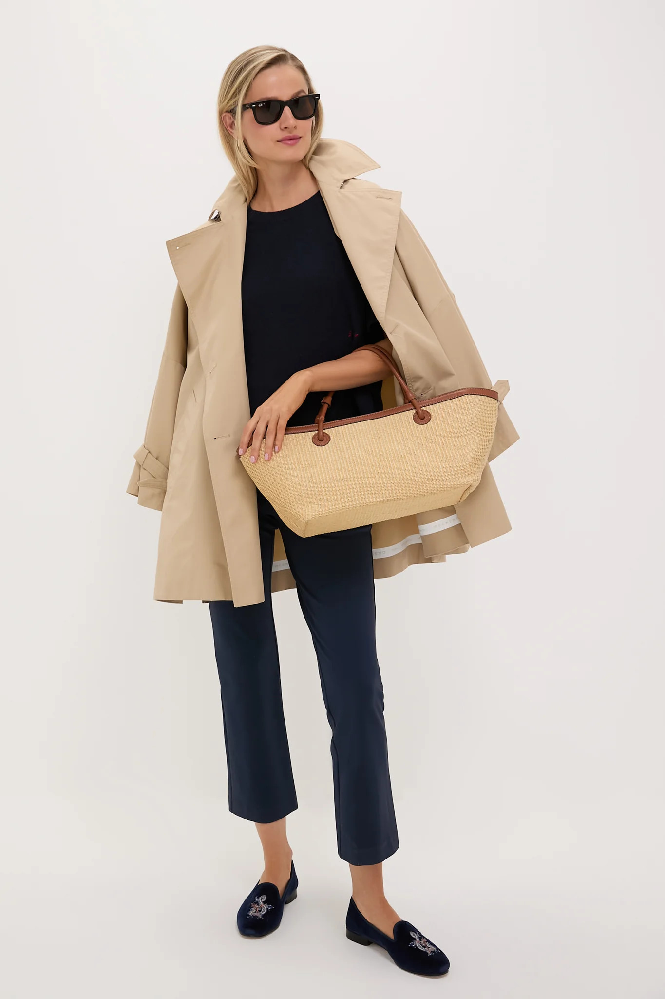 Raffia Brett Tote | Tuckernuck (US)