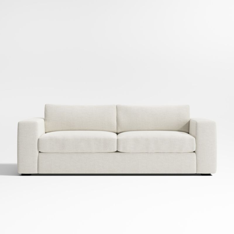 Oceanside 89" Sofa + Reviews | Crate & Barrel | Crate & Barrel