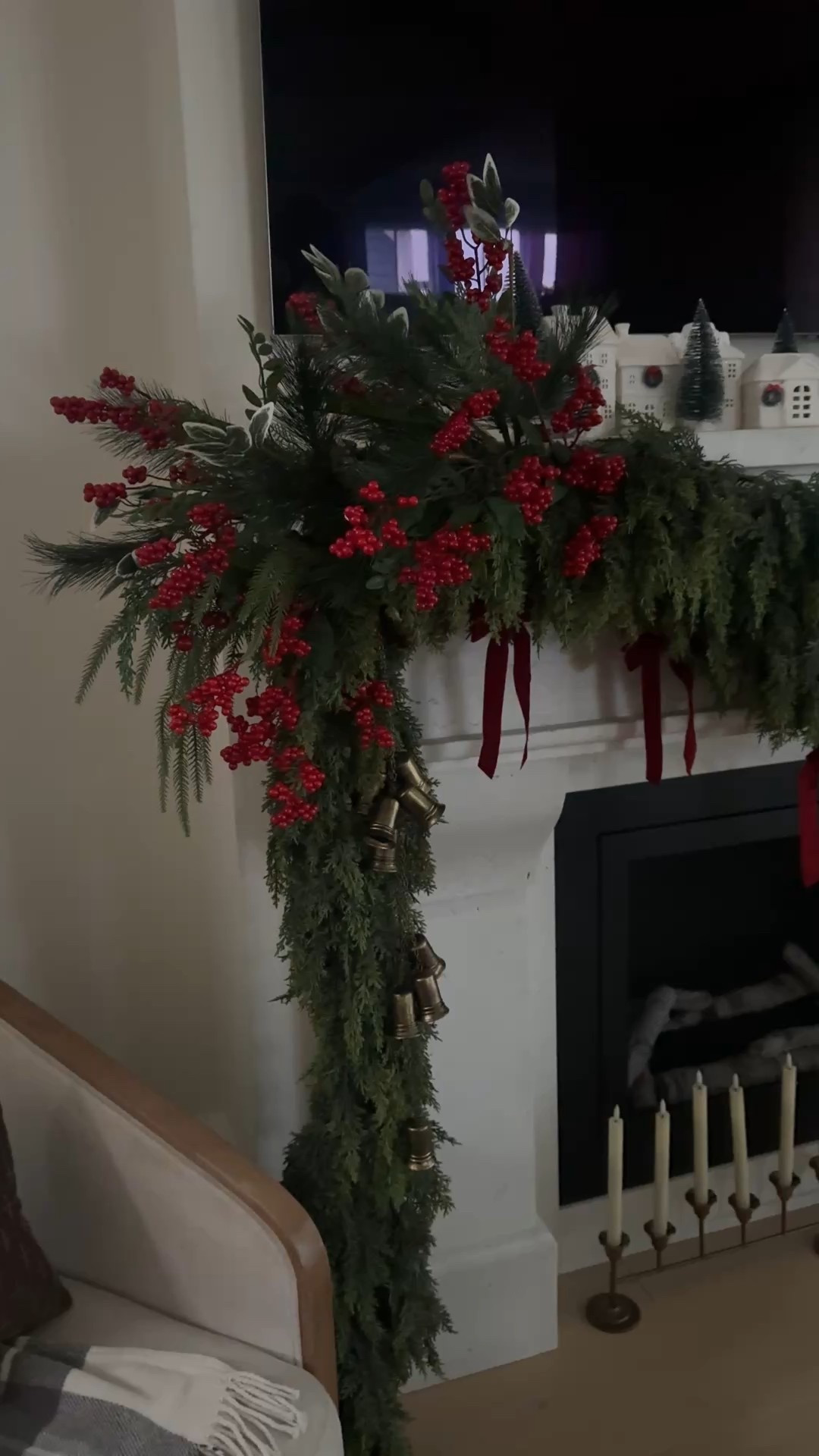 Get the lux full garland look this year easily with these Amazon products! It’s so pretty at night with all the twinkle lights! 

#LTKHome #LTKHoliday