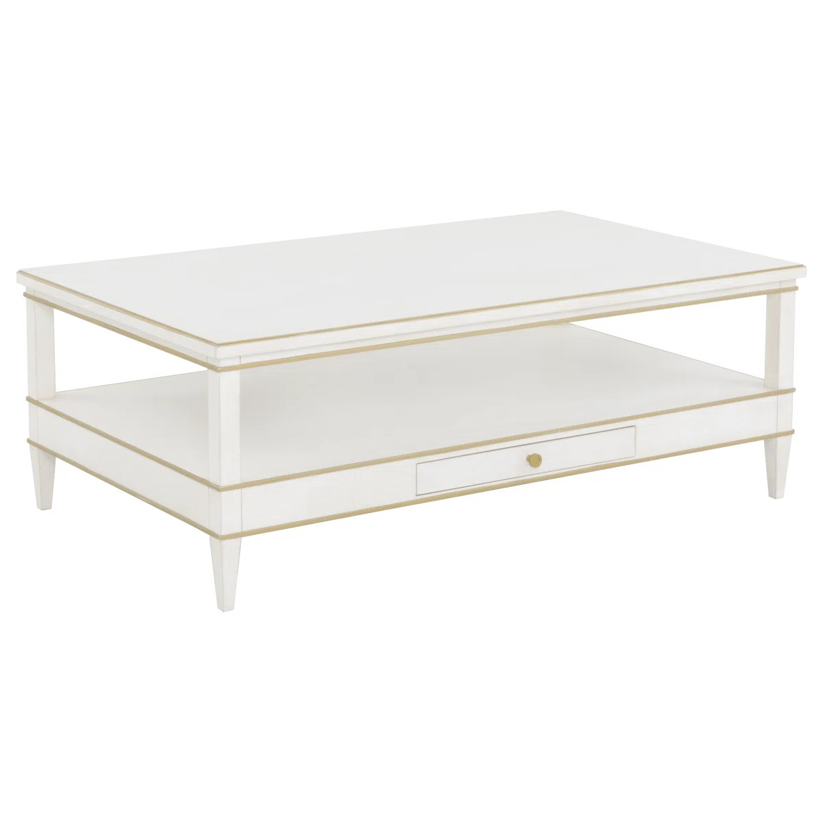 Camille Solid Wood Single Coffee Table | Wayfair North America