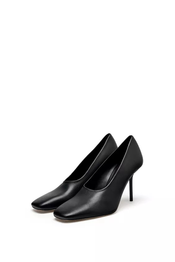 LIMITED EDITION LEATHER HIGH HEEL SHOES | Zara UK