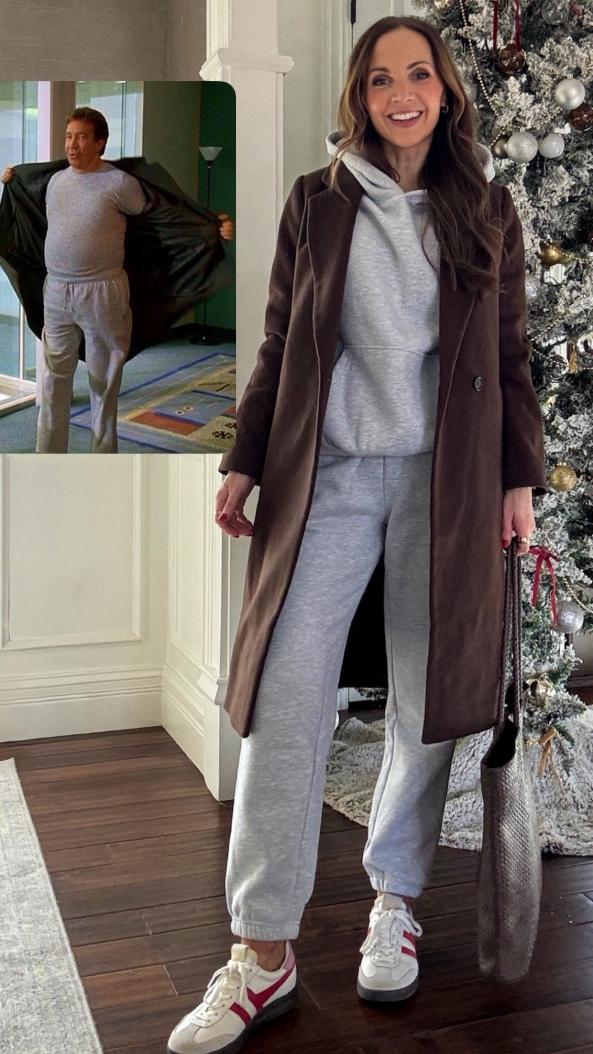 Holiday outfit inspiration
Scott Calvin 🎅
@amazon sweater
@quince bag and jacket
@gola sneakers 

#LTKFindsUnder50 #LTKHoliday