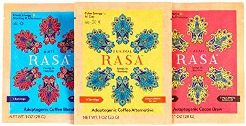 Rasa Herbal Coffee Alternative with Ashwagandha, Chaga + Reishi for All-Day Energy + Focus - Orga... | Amazon (US)