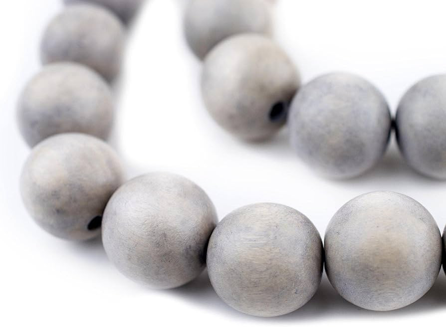 TheBeadChest 20mm Natural Round Wood Beads, Wooden Beads Loose Wood Spacer Beads for DIY Jewelry ... | Amazon (US)