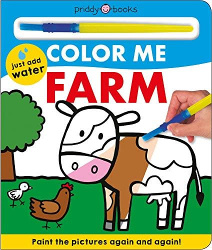 Color Me: Farm: Paint the Pictures Again and Again! | Amazon (US)