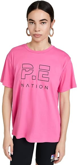 P.E NATION Women's Heads Up Tee | Amazon (US)