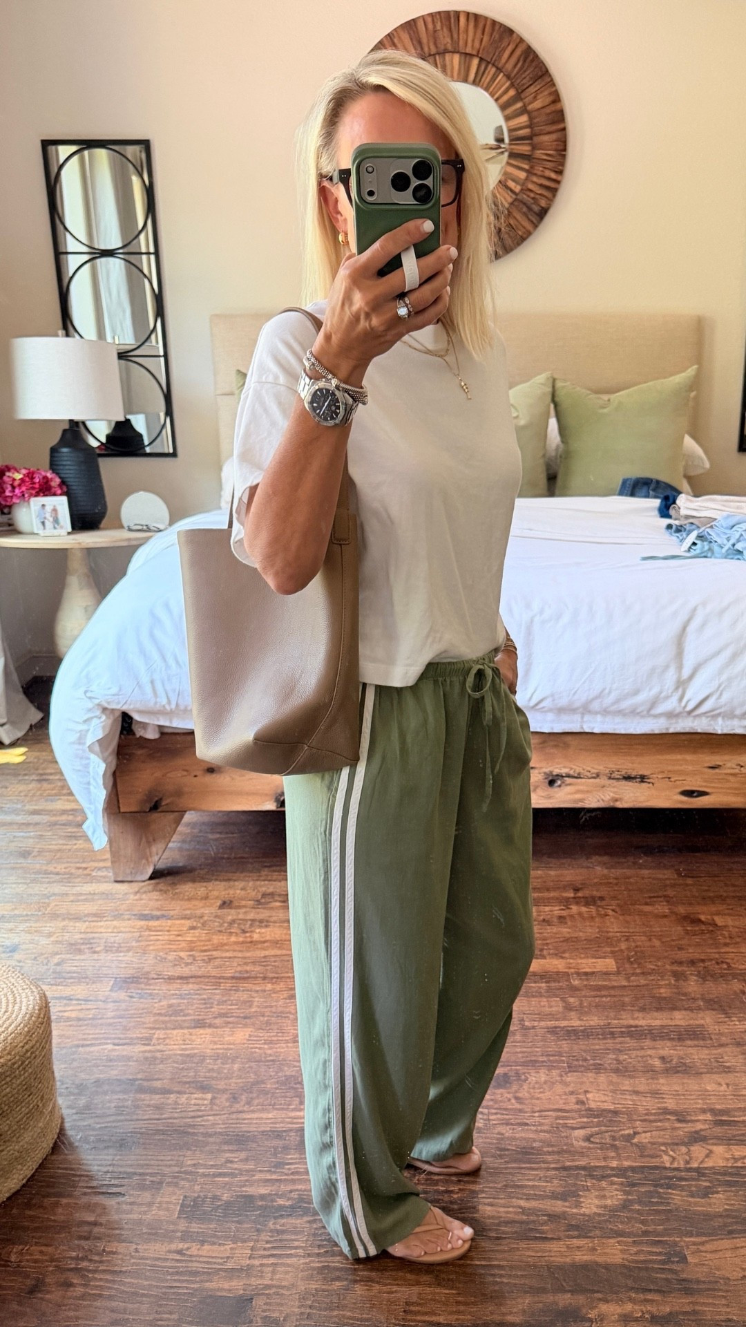 These Target pieces make such an easy casual outfit! I love the soft, relaxed fit of the vintage jersey T-shirt paired with these sporty linen pull-on pants. The lightweight feel and relaxed silhouette make this one I’d reach for when I’m running errands, heading out for lunch, packing for a weekend away, or just want to be comfortable without looking too casual.

The pants would also be cute with a tank and sneakers, while the tee is an easy match for denim, shorts, or casual trousers. 🤍

💡 LTK MADE EASY
❤️ Heart = Support my posts!
🔖 Save = Get sale & restock alerts
📋 Lists = Keep favorites organized
📲 Share = Send lists and products to a friend. Hello, Christmas List!
💬 Comment = Ask me anything about what I’m wearing.:-)

#LTKootd #LTKOver40 #LTKTravel