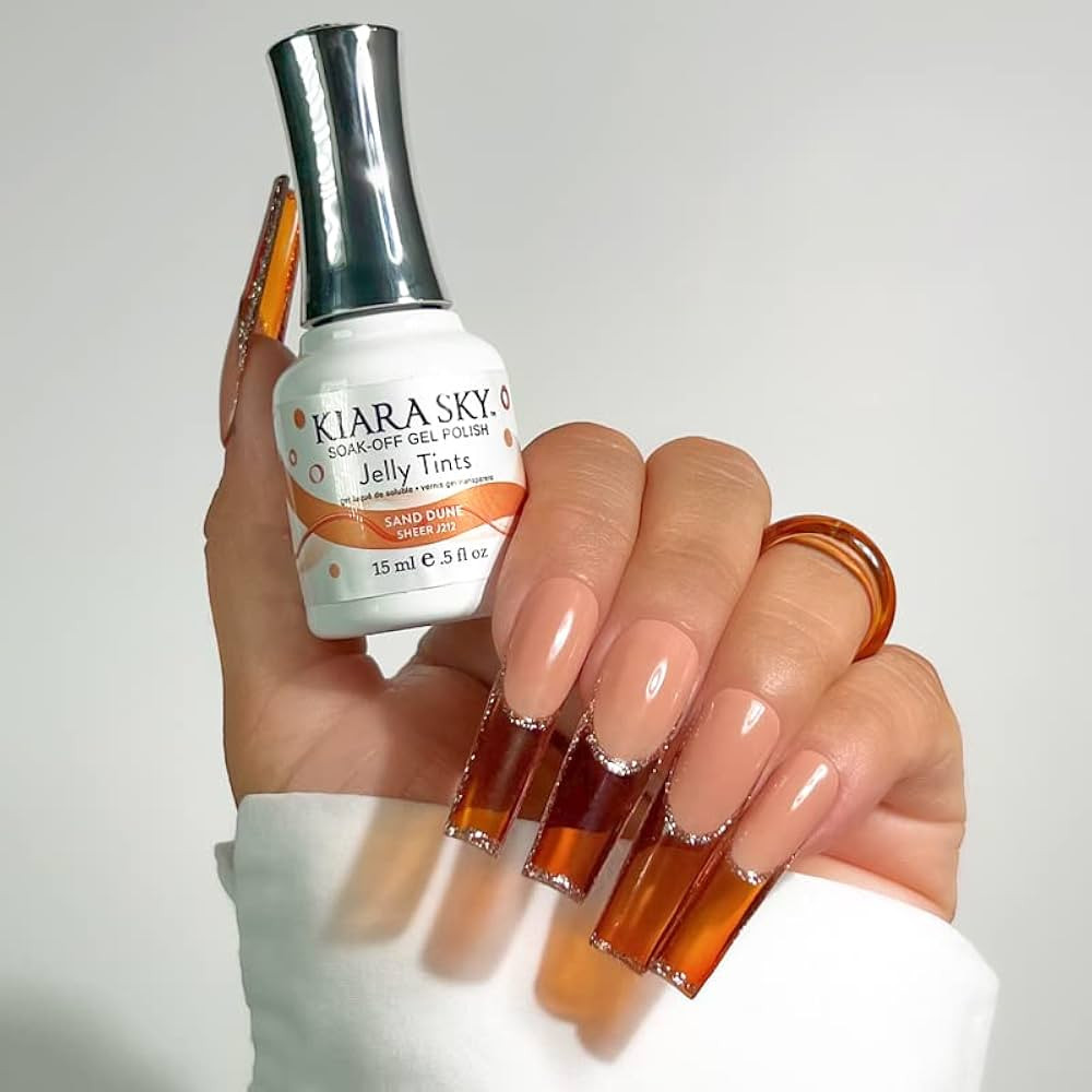 Kiara Sky Professional Nails Soak Off Jelly Tint Gel Polish (Sand Dune) | Amazon (US)