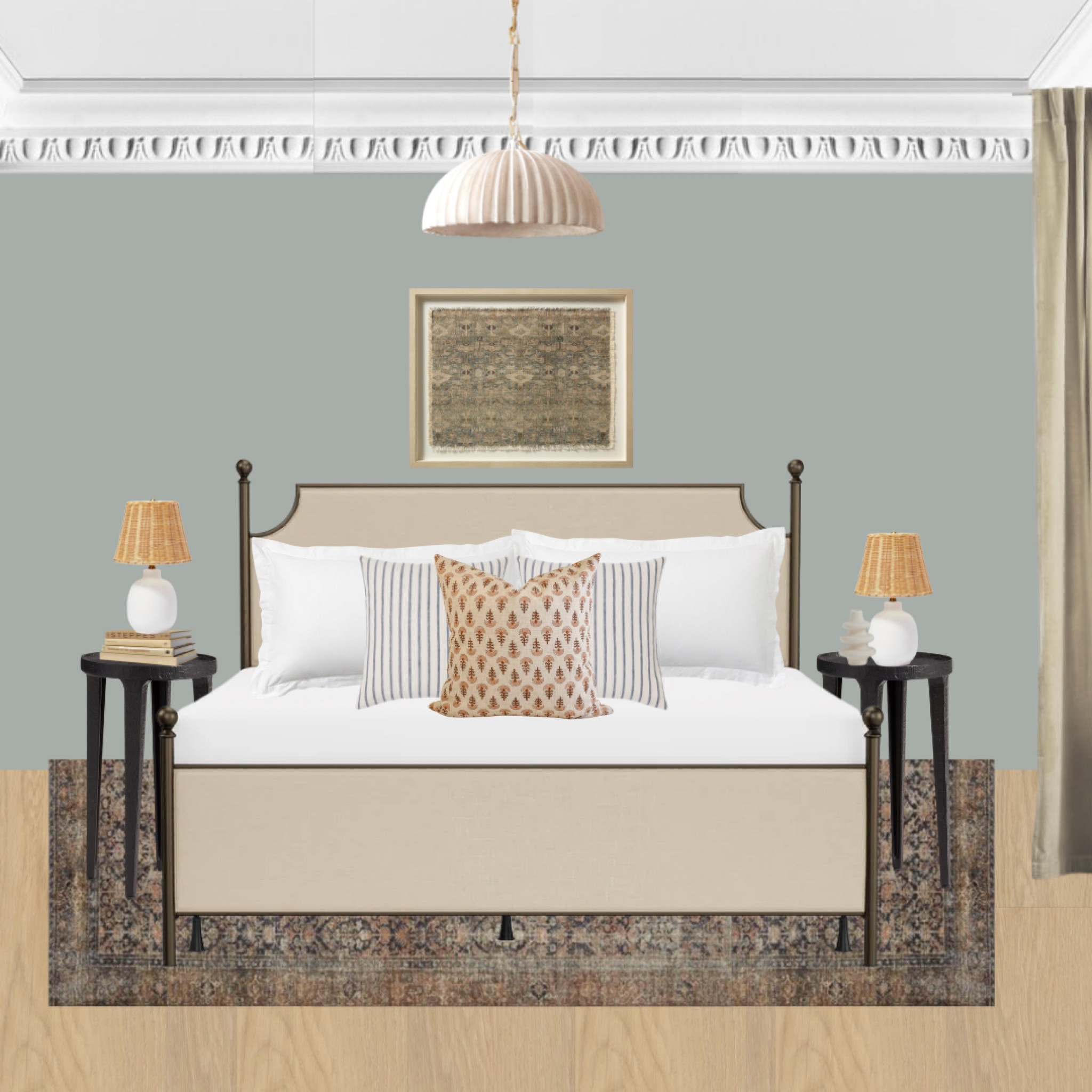 Shop this traditional bedroom design! The bed frame is on sale for under $600!

#LTKstyletip #LTKsalealert #LTKhome