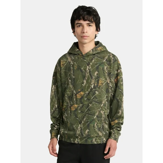 No Boundaries Oversized Hoodie with Long Sleeves, Men's & Big Men's - Walmart.com | Walmart (US)