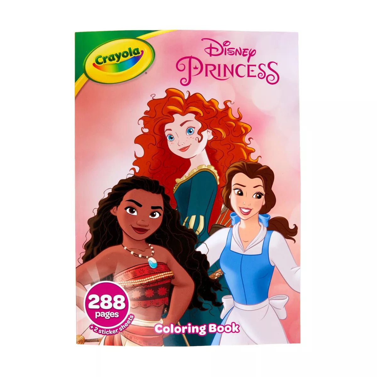 Crayola 288pg Disney Princess Coloring Book with Sticker Sheets | Target