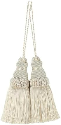 BEL AVENIR Tassel Key Tassel with Loops Handmade Craft Charms DIY Accessories Elegant Soft Making... | Amazon (US)