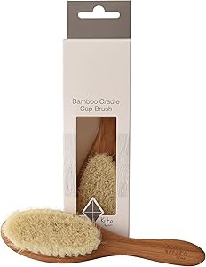 Kyte BABY Cradle Cap Brush Made with Natural Goat Hair Bristles and a Bamboo Brush Handle | Amazon (US)