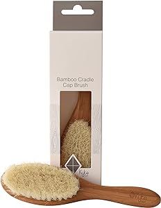 Kyte BABY Cradle Cap Brush Made with Natural Goat Hair Bristles and a Bamboo Brush Handle | Amazon (US)