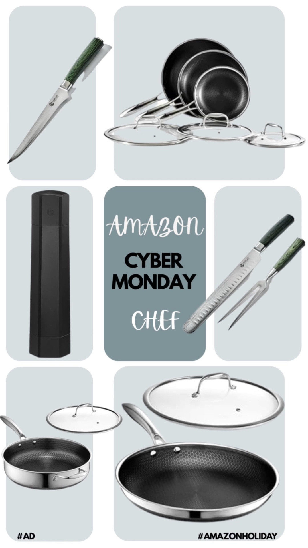 Cyber Monday deals for the chef! Great deals on HexClad kitchen essentials.

#CyberMonday #HexClad #Chefck

#LTKGiftGuide #LTKCyberWeek #LTKHoliday